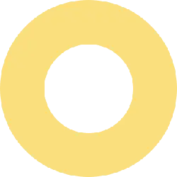 Yellow Ring - geometric shape - Free Download PNG