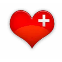 Heart Pattern - symbol - red - Lossless PNG