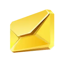 Gold Envelope - communication - Free Download PNG