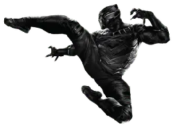 Black Panther - fighting - Lossless PNG