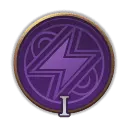 Lightning Bolt Symbol - badge - Lossless PNG