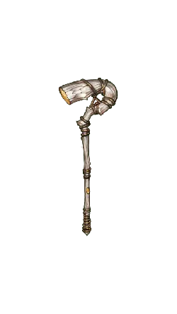 Silver Staff - decorative - Free Download PNG
