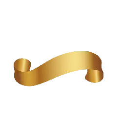 Gold Scroll - gold - Designer Recommended PNG
