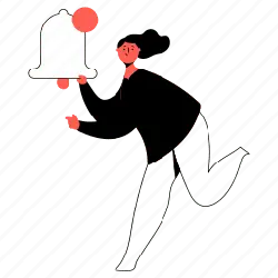 Bell Puppet - red - PNG Images
