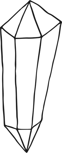 Crystal - mineral - decorative - No Background PNG