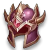 Purple Golden Helmet - game item - Free PNG