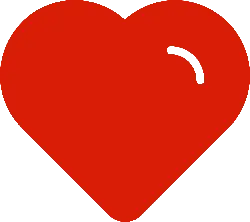 Red Heart Emoji - cartoon - No Watermark PNG