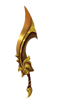 Golden Scimitar - High Quality PNG