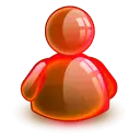 Glowing Person Icon - icon - Transparent Layer PNG