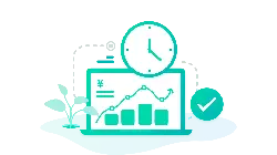 Financial Chart - time - Transparent Layer PNG