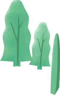 Green Trees - simple - Lossless PNG