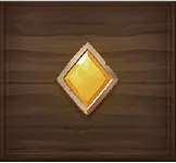Golden Rhombus Gemstone - gold - Free Download PNG