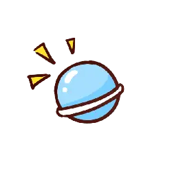 Blue Planet - simple - PNG