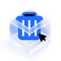 Blue Cube - creativity - No Background PNG