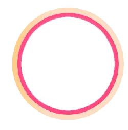 Concentric Circles - white - pink - Free Download PNG