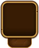 Brown Button - UI element - No Watermark PNG
