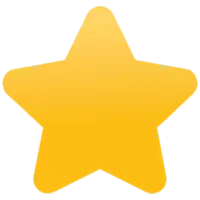 Star - yellow - star - PNG