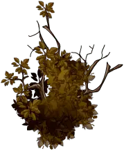 Yellow-leaved Branches - leaves - Lossless PNG