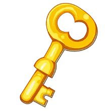 Golden Key - Highly Rated PNG