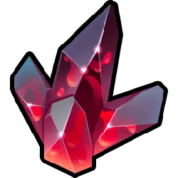 Red Crystal - mineral - No Background PNG