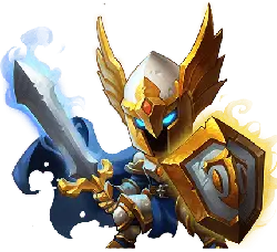 Saint Knight - shield - warrior - Transparent Layer PNG