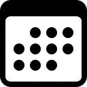 White Line Pattern on Black Background - Designer Recommended PNG - Transparent Background PNG