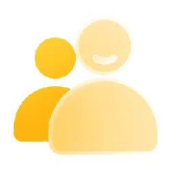 Yellow Person Icon - icon - Transparent Layer PNG