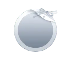 Circular Mirror - gift - High Resolution PNG