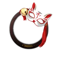 Maneki-neko Mask Bracelet - gift - Free PNG