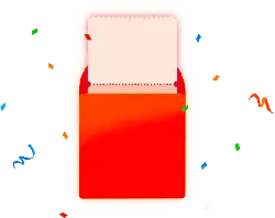 Red Packet - New Year - Transparent Background PNG