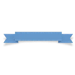 Blue Ribbon - ribbon - decoration - No Background PNG