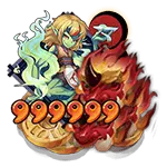 Fire and Ice Warrior - ice - Transparent Background PNG