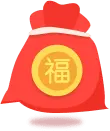 Red Envelope - wealth - red - Transparent Background PNG