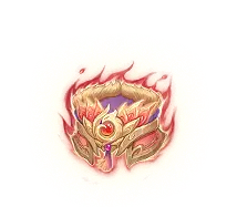 Flaming Shield - High Quality PNG