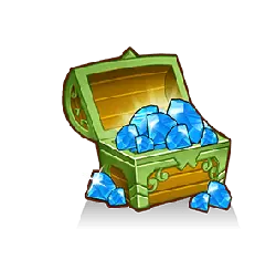Treasure Chest with Gems - wealth - No Watermark PNG