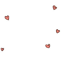 Heart Pattern - simple - pink - High Resolution PNG