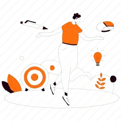 Balancing Game Character - game - Transparent Background PNG