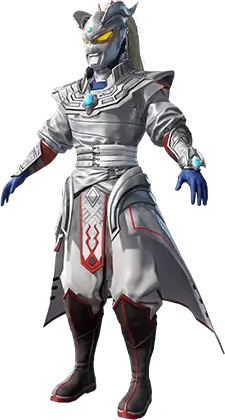 Silver Warrior - high-tech - Transparent Layer PNG