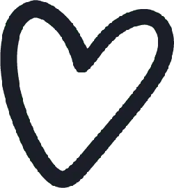 Heart Shape Pattern - black - heart shape - No Background PNG