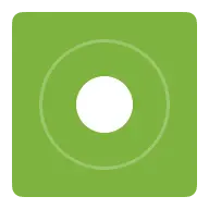 Green Button - simple - circle - Lossless PNG