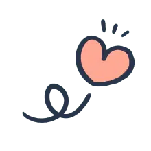 Heart Balloon - heart shape - cute - Transparent Layer PNG