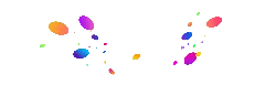 Colorful Dots - geometric shapes - colorful - No Watermark PNG
