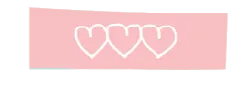 Three Hearts - heart - Transparent Layer PNG