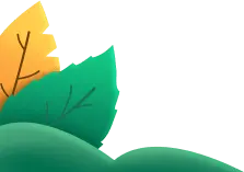 Autumn Leaves - green - nature - Free PNG