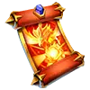 Flame Scroll - magic - Free PNG