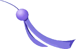 Purple Ribbon Decoration - ribbon - Free PNG