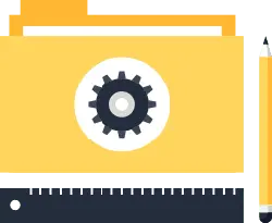Gear Folder - folder - PNG