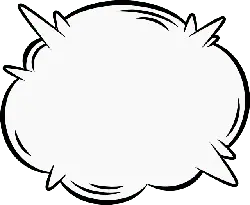 Comic Speech Bubble - Trending PNG