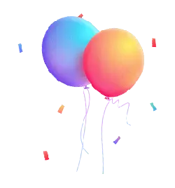 Colorful Balloons - High Resolution PNG - PNG Images