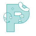 Letter P - logo - art - Transparent Layer PNG